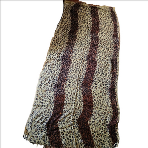 Into Africa Leopard Print Scarf/Wrap
